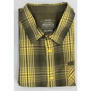 Parish Nation Men's 3XL Button-Down Short Sleeve Shirt